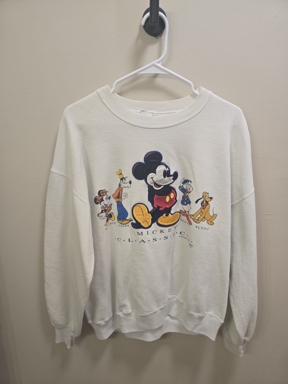 Vintage Mickey Classics Graphic Crewneck Sweatshirt